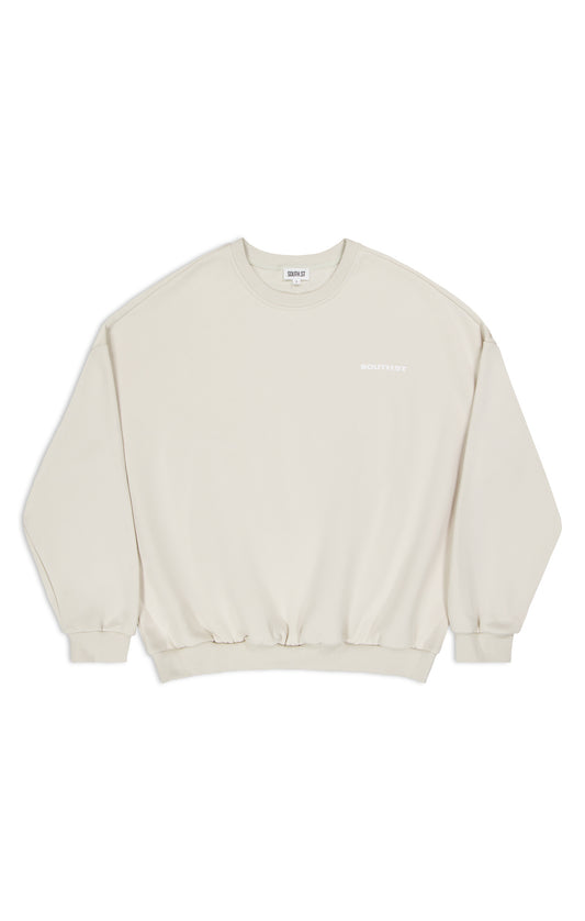 "DISTORT" SWEATSHIRT - Bone