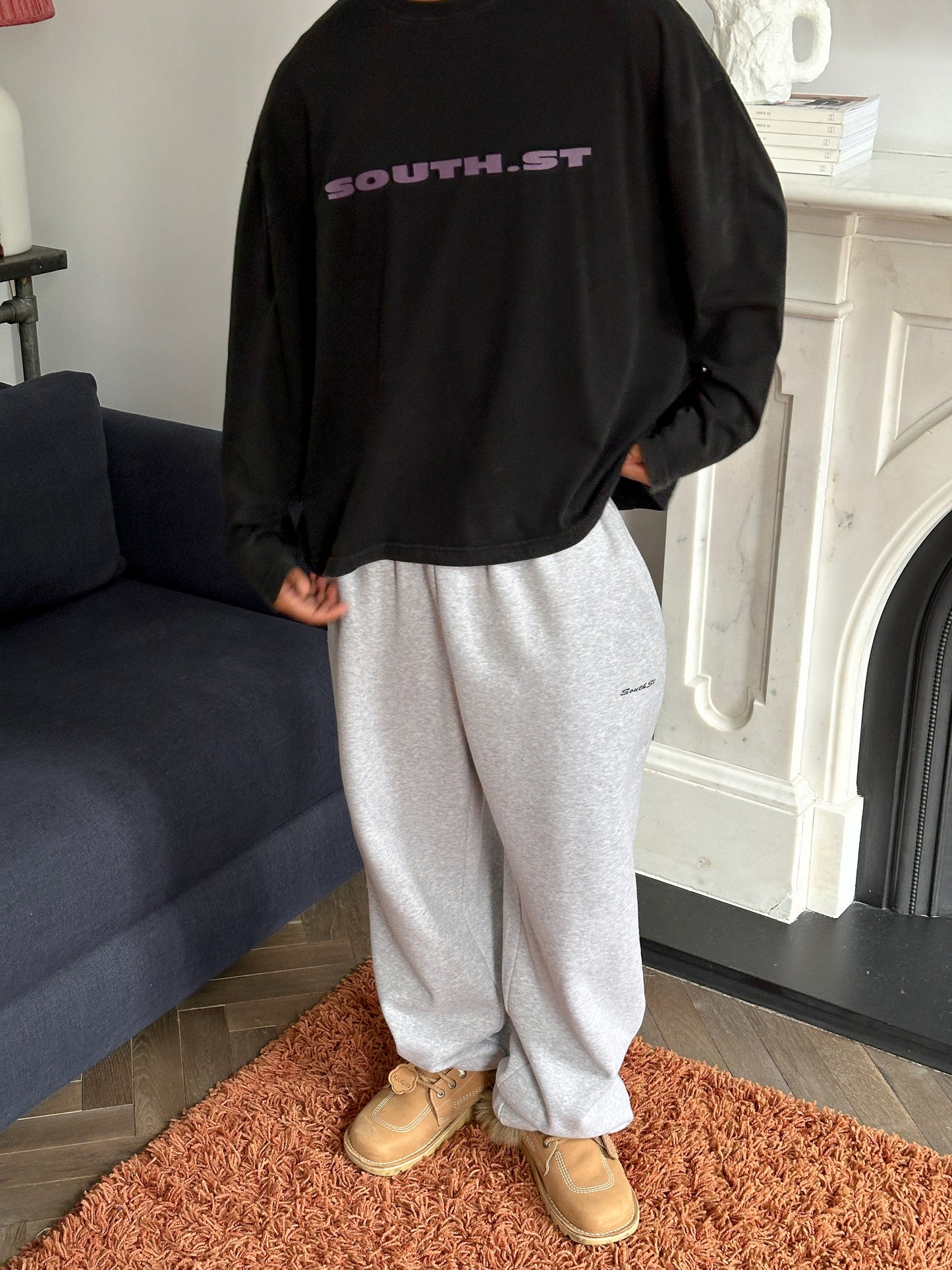 LDN LONG SLEEVE - Black / Purple