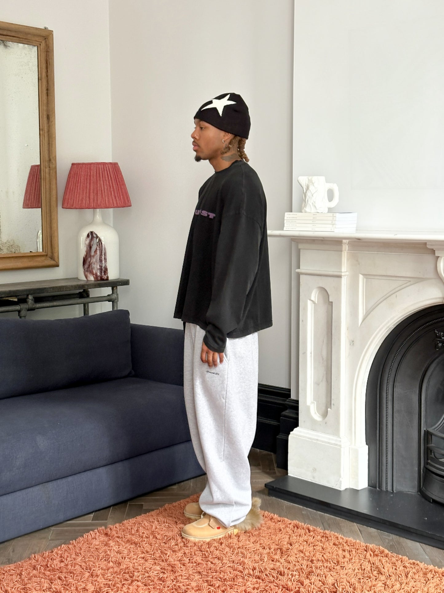 LDN LONG SLEEVE - Black / Purple