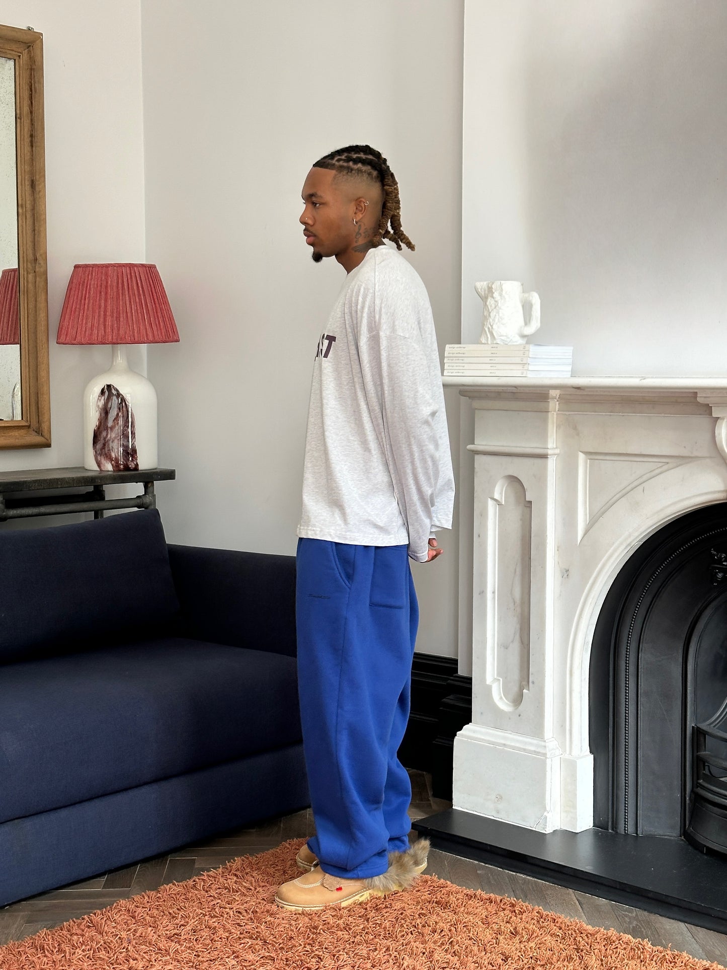 LDN LONG SLEEVE - Grey / Purple