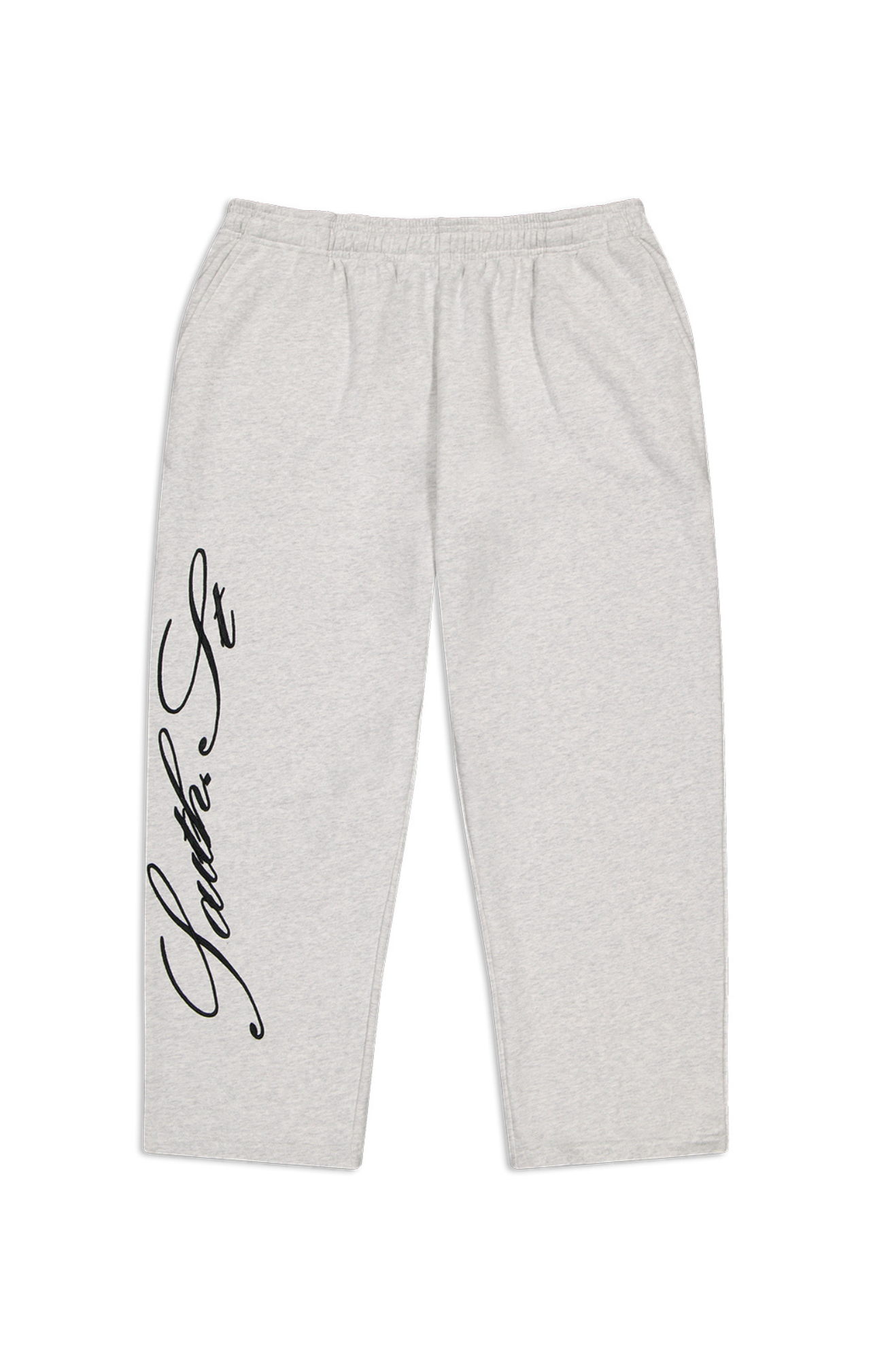 AW SIGNATURE SWEATPANTS - Marl Grey
