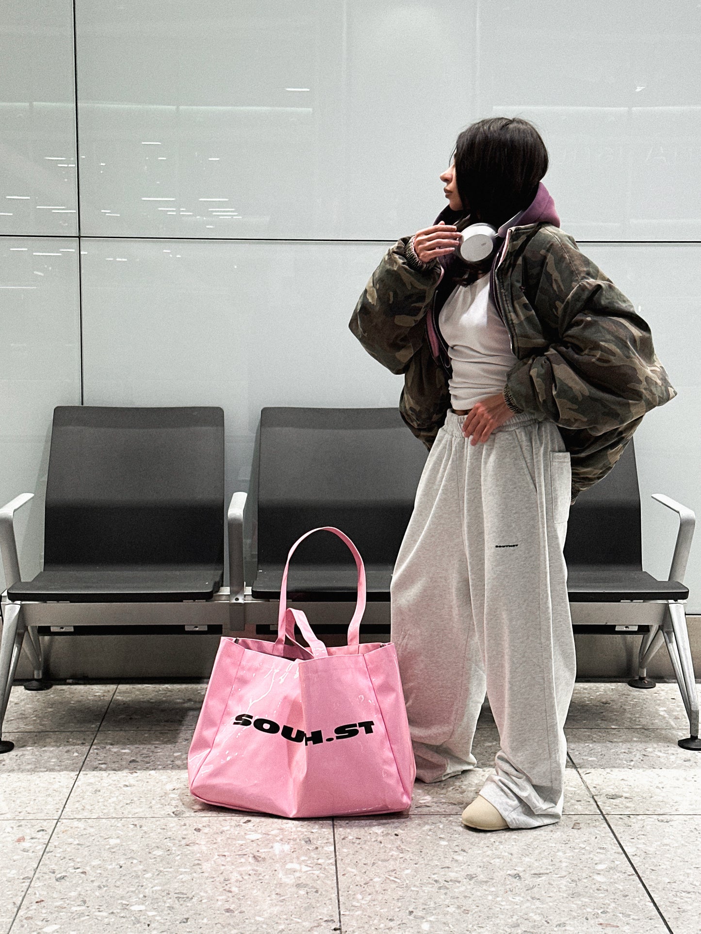 SST REVERSIBLE CAMO/ PINK FLEECE JACKET - MADE TO ORDER