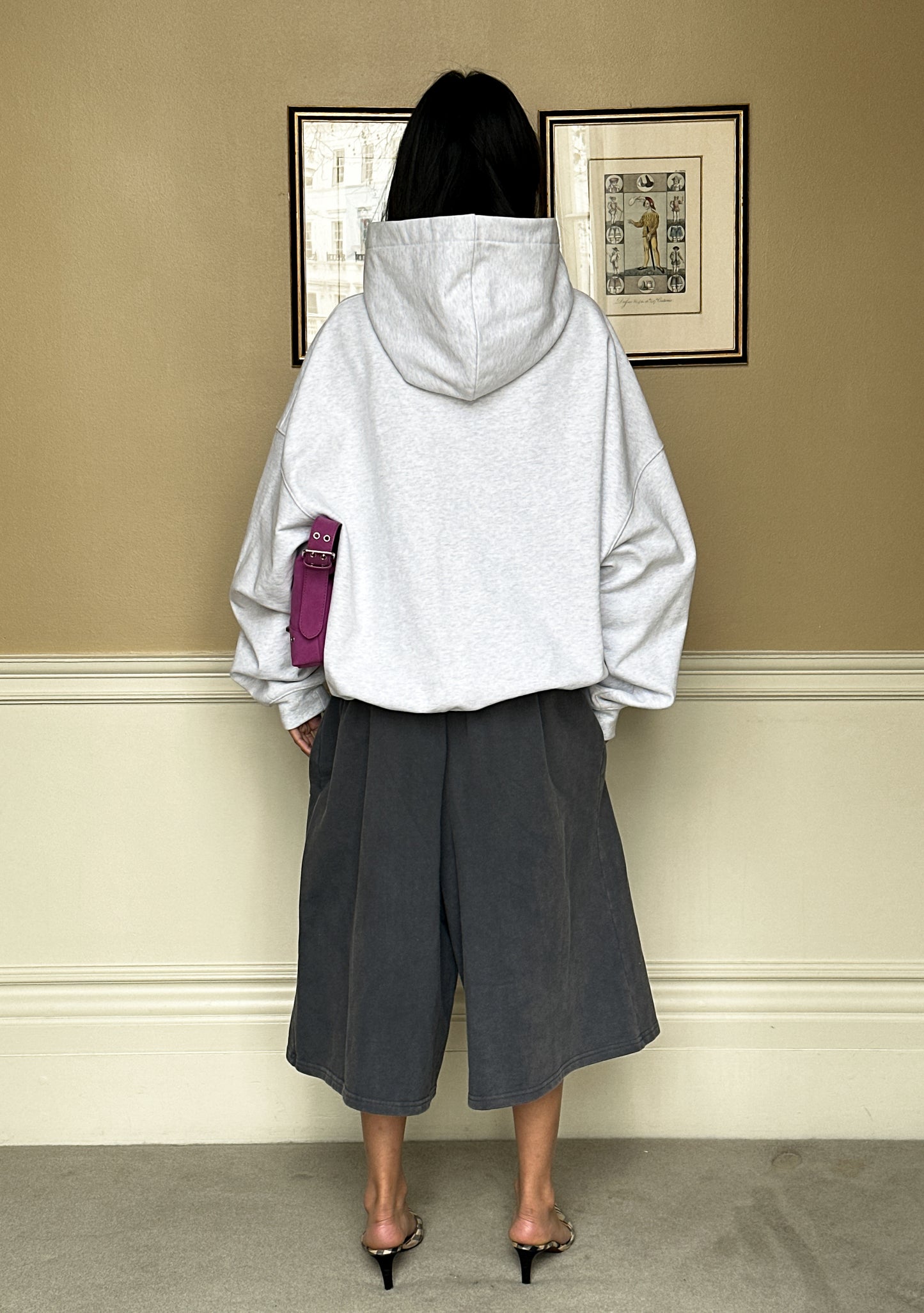 SOUTH HOODY - Marl Grey