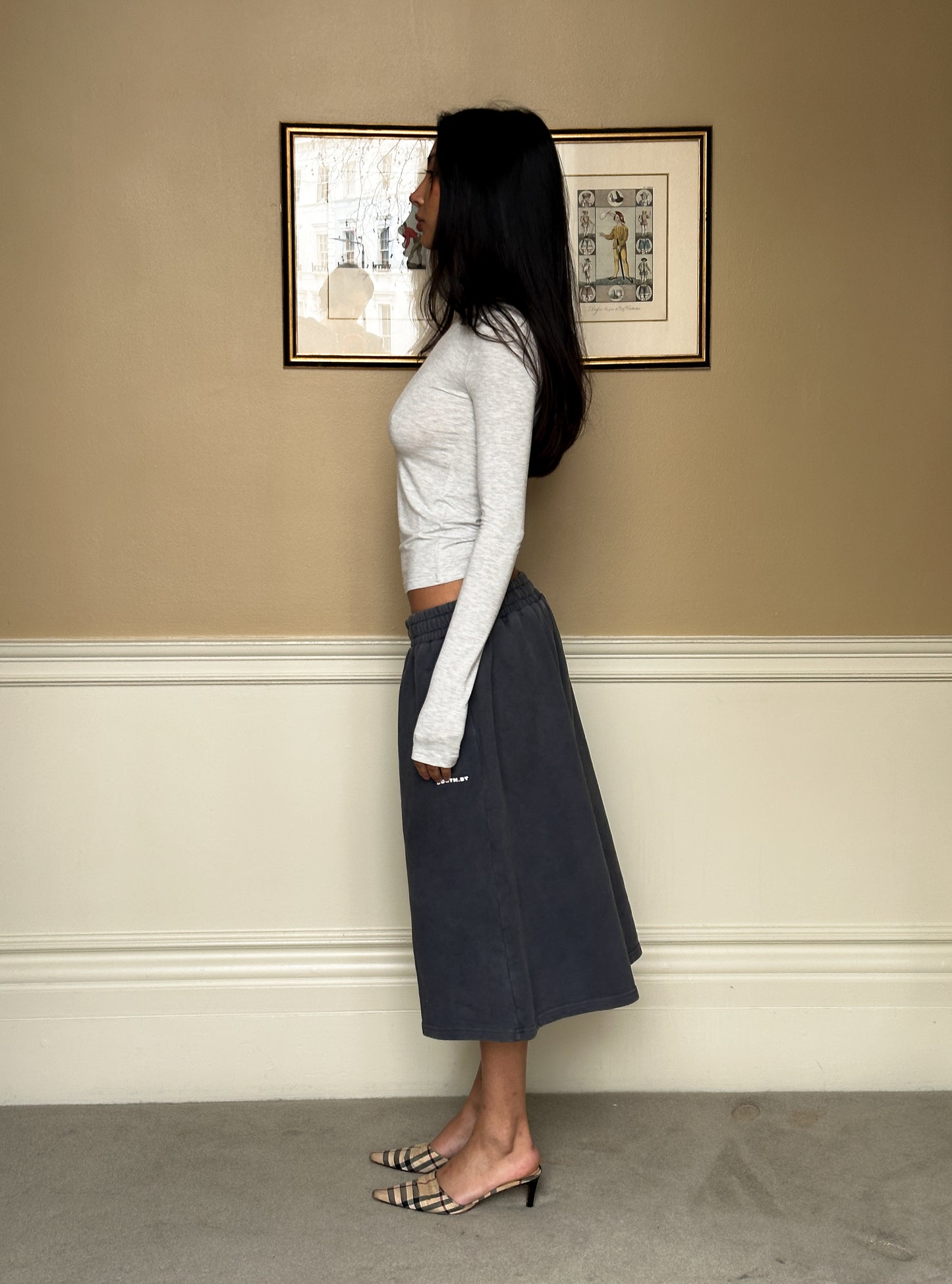 SST LONG SLEEVE TOP - Grey