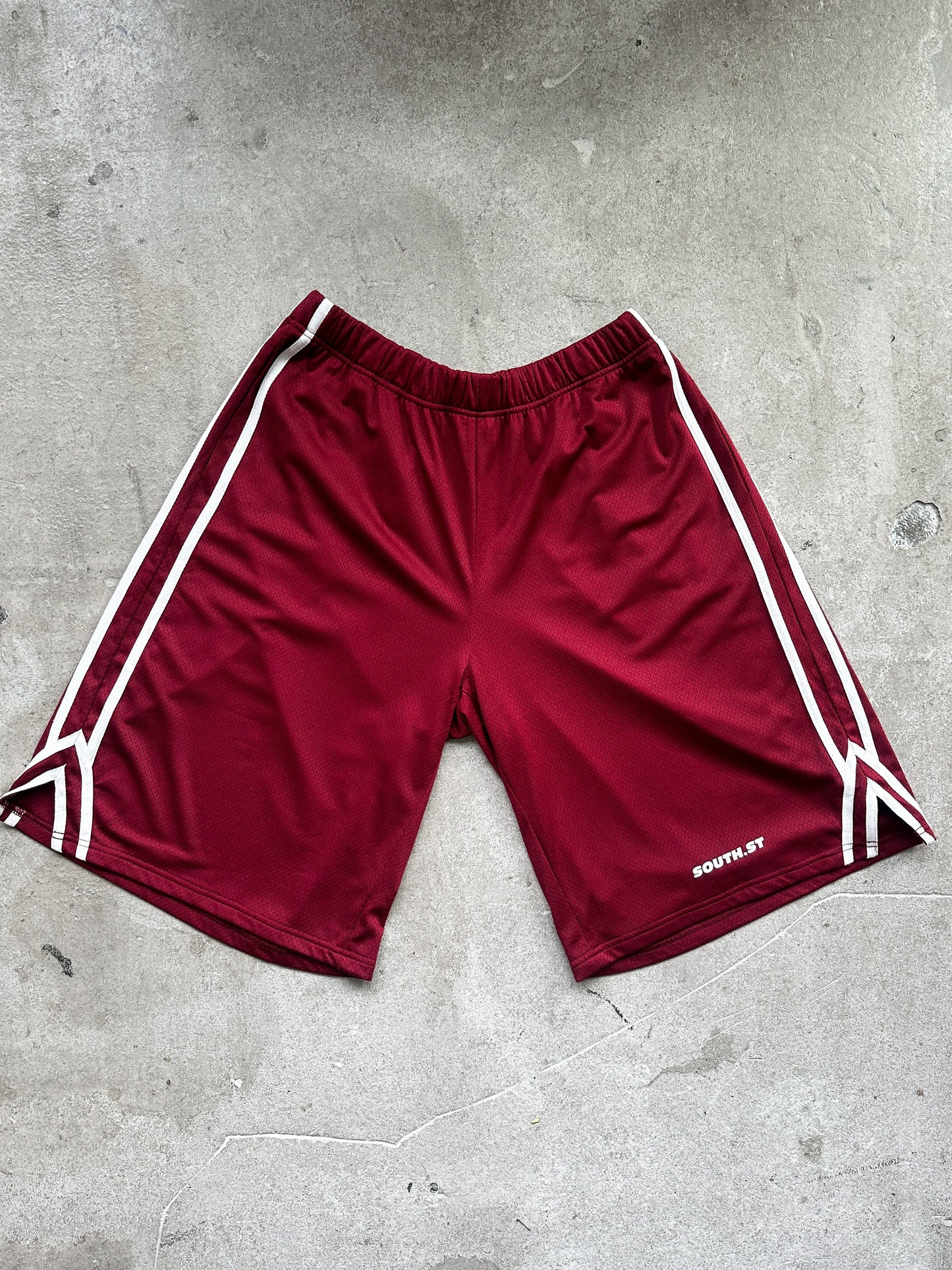 SST MESH SHORTS LONG - Wine
