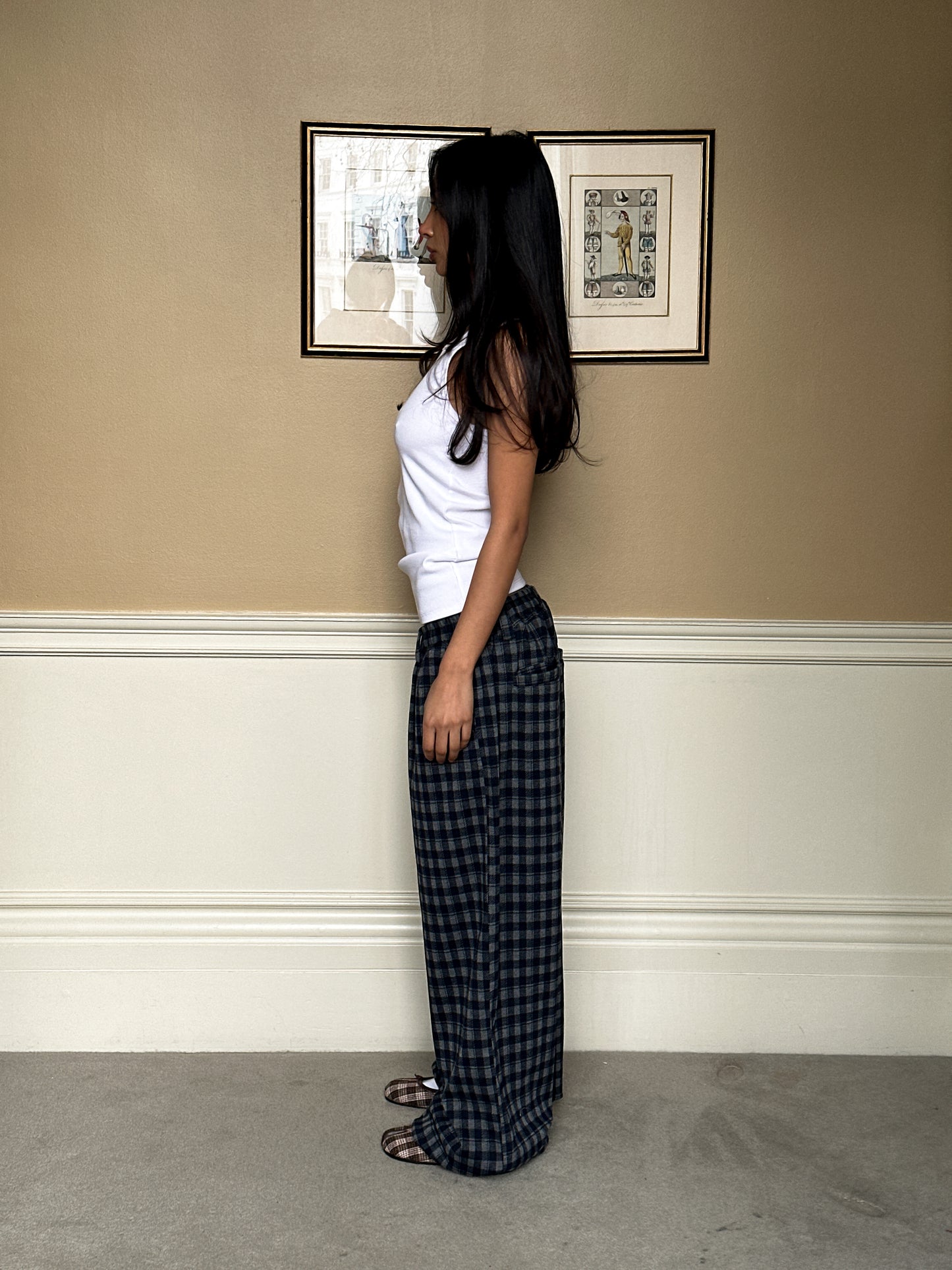 SST PLAID PANTS