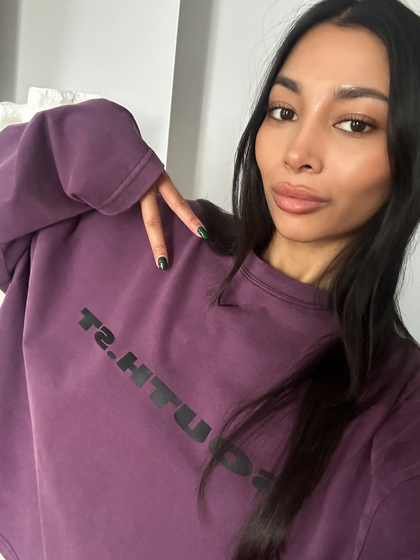 LDN LONG SLEEVE - Purple / Black