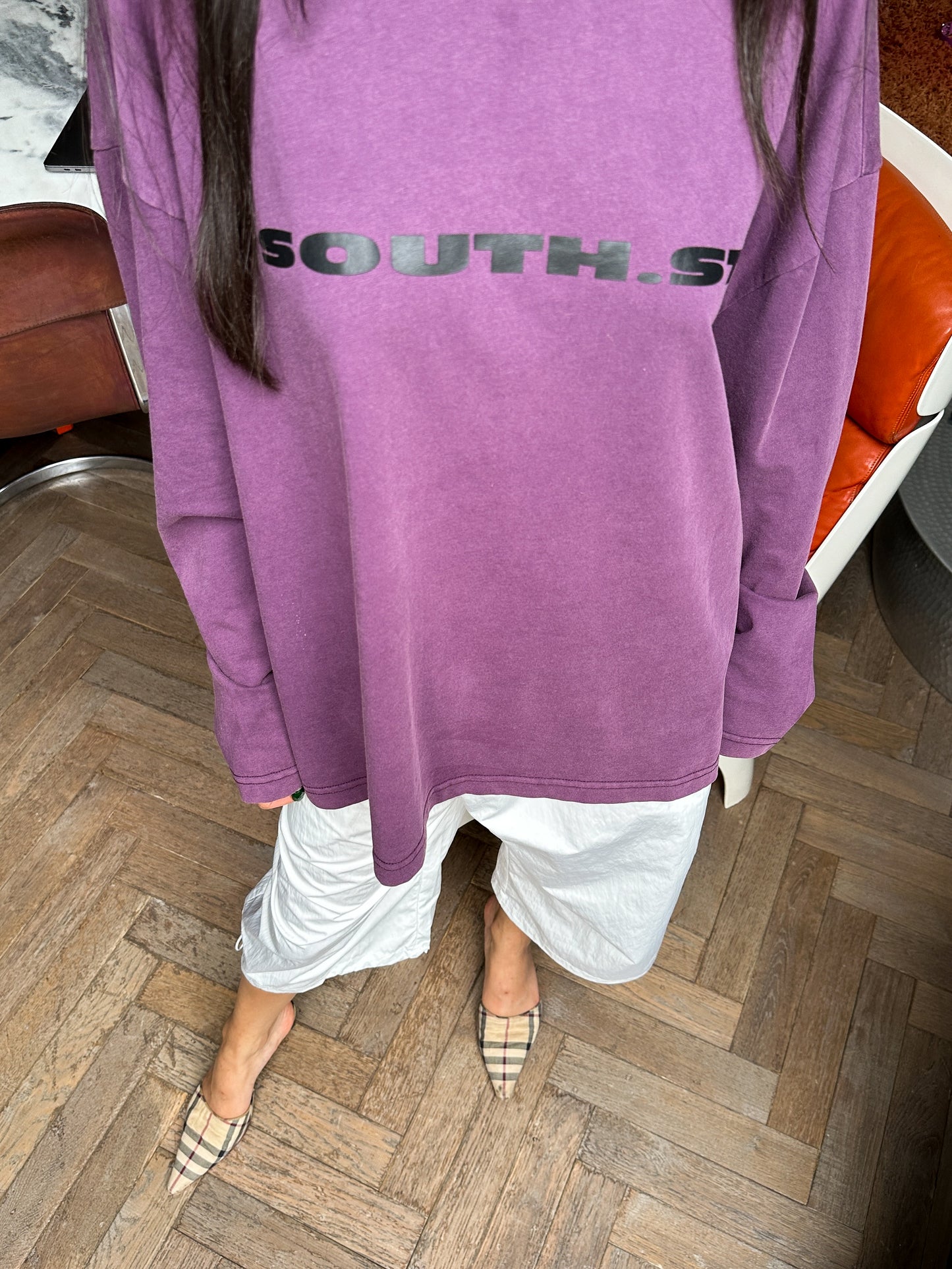 LDN LONG SLEEVE - Purple / Black