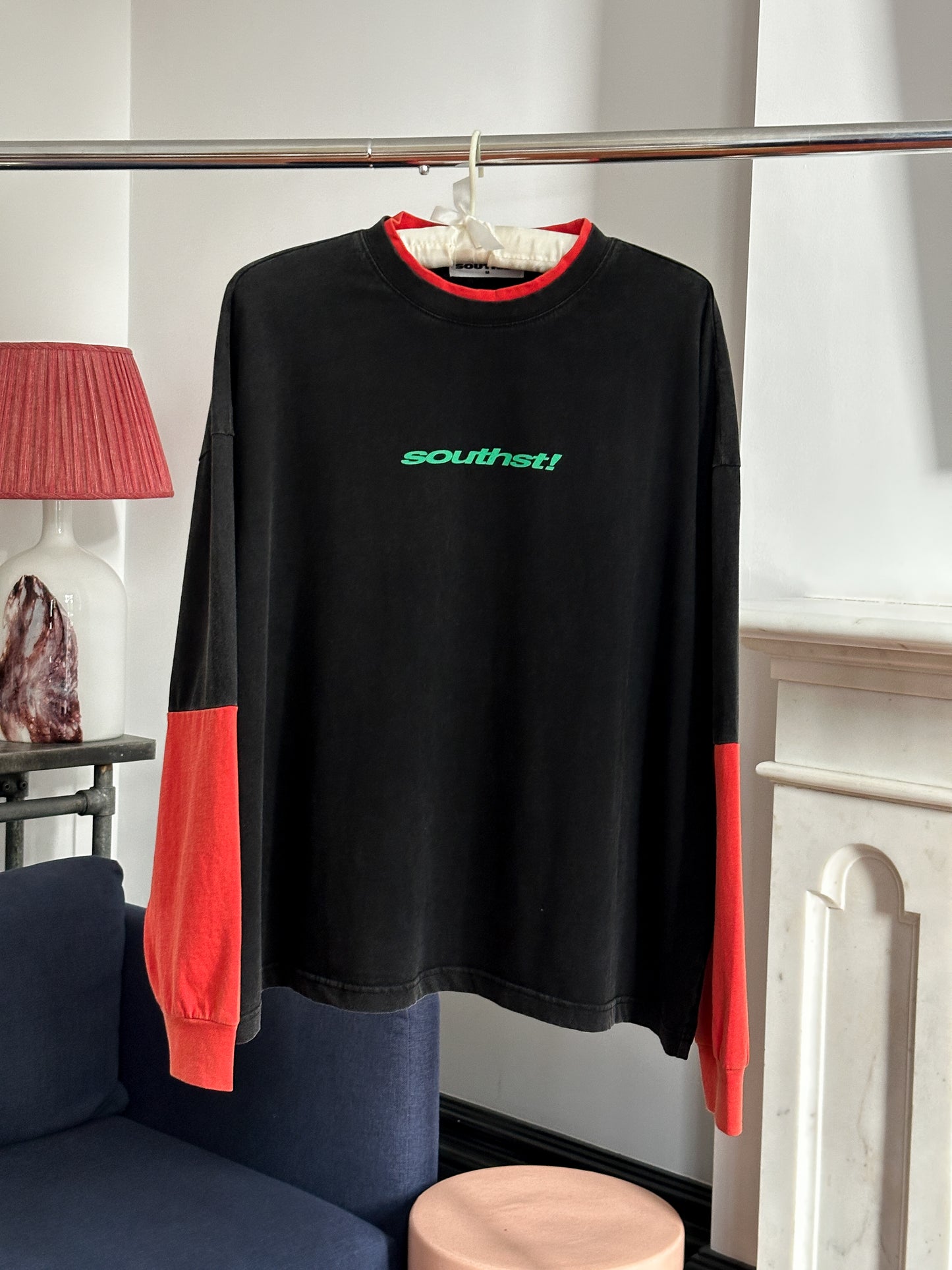 NYC LONG SLEEVE - Black / Red