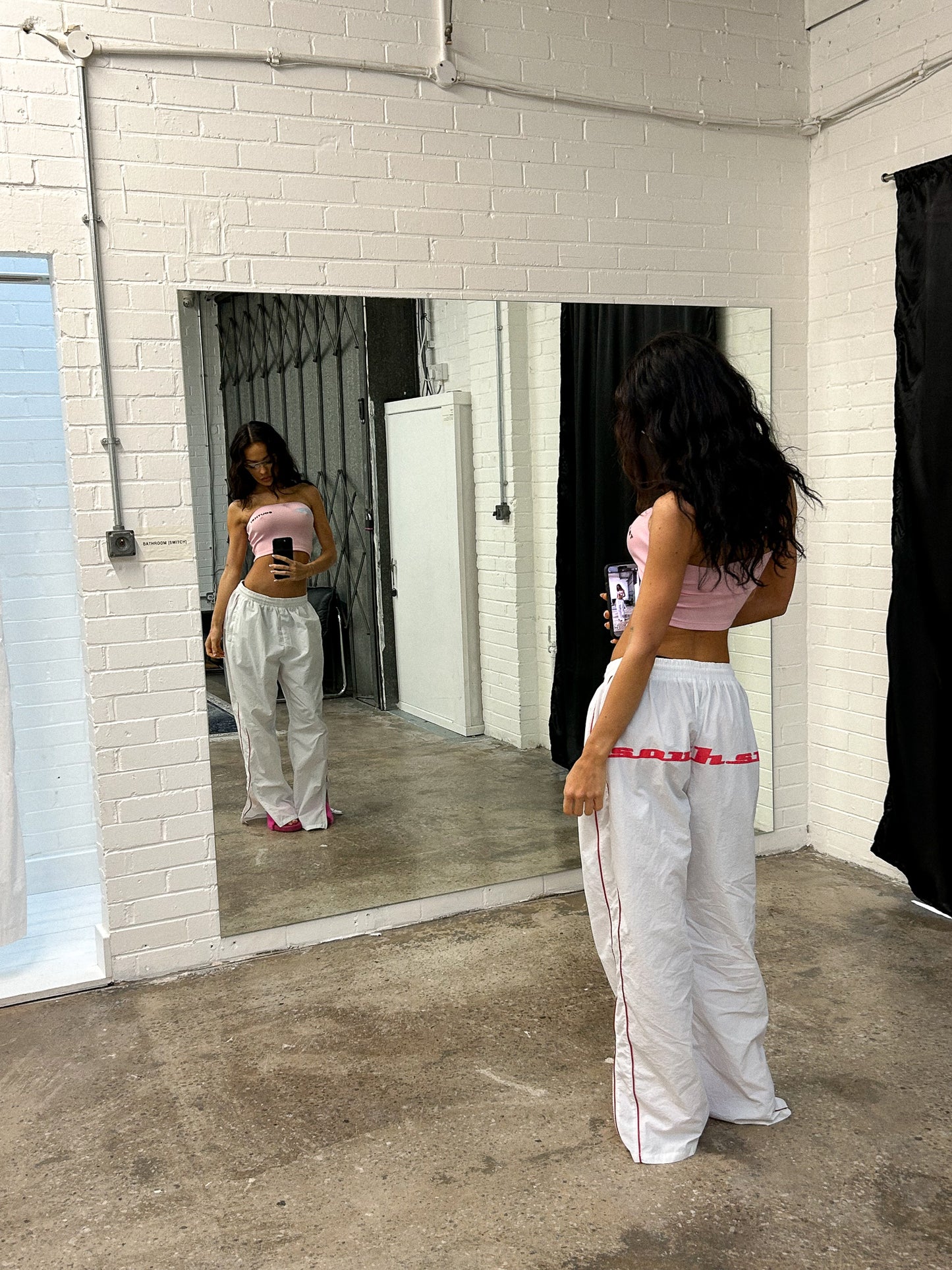 RACER PANTS - White