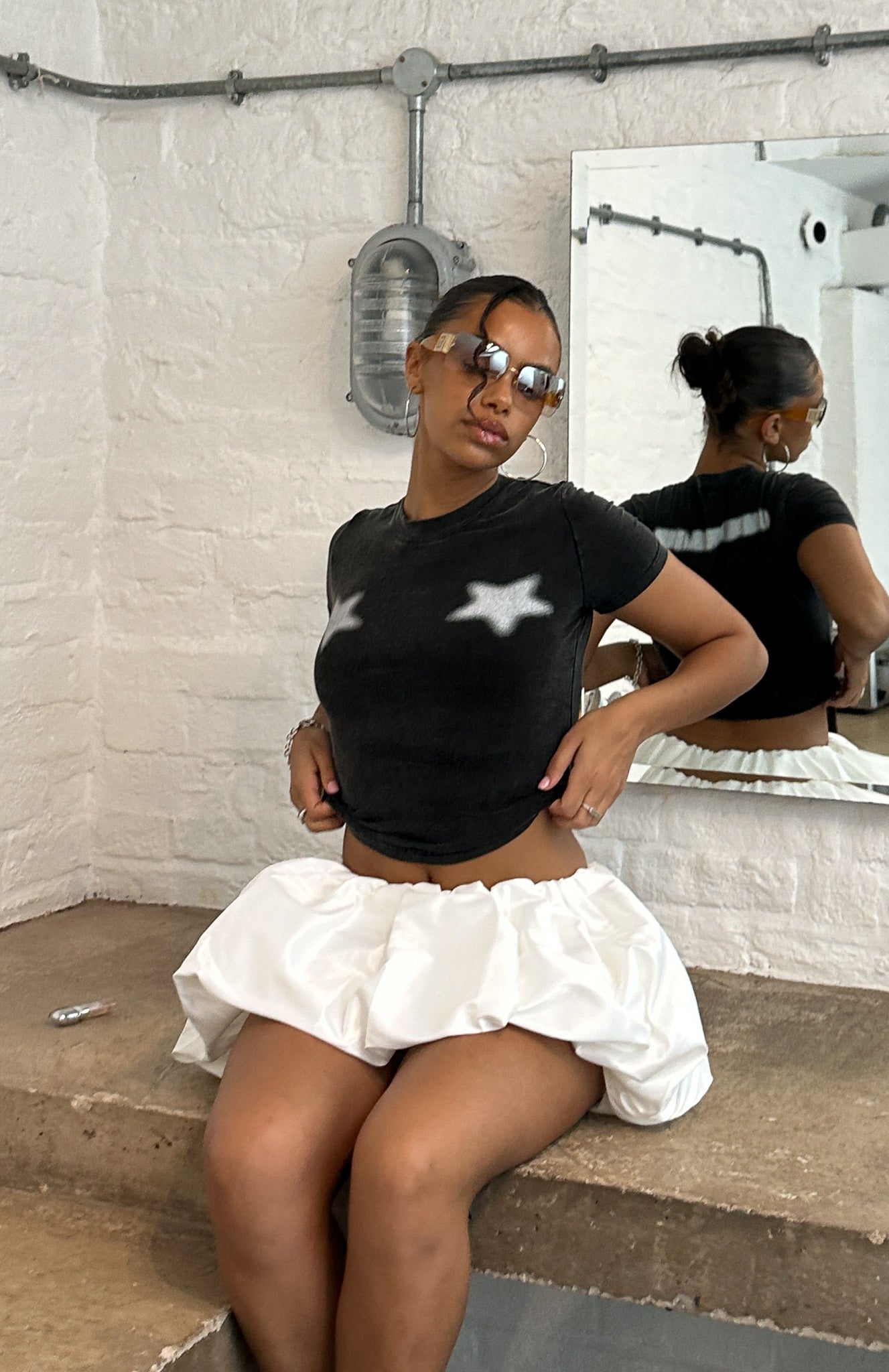 BLURRED BABY TEE