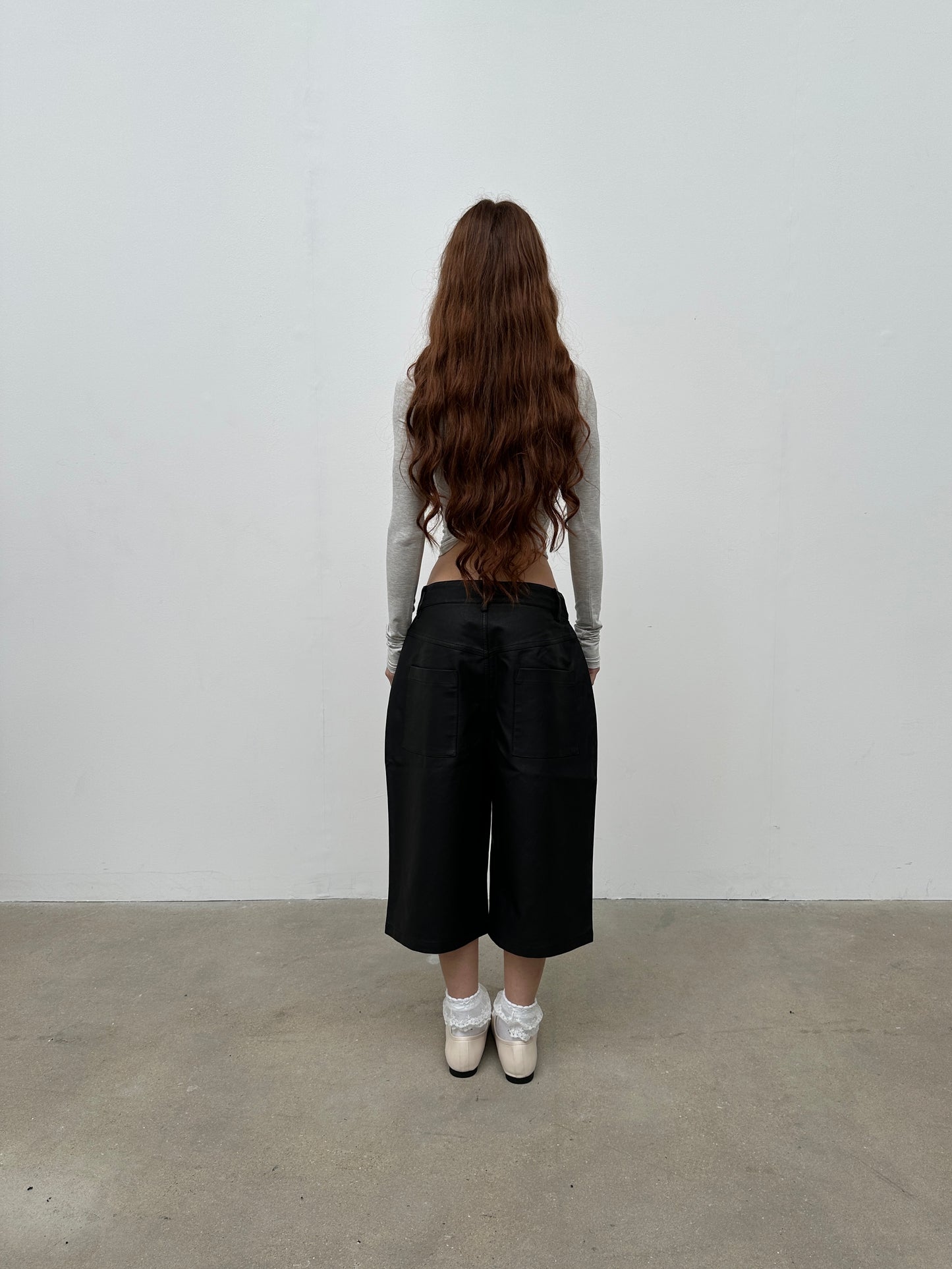 CASEY X SST LEATHER SHORTS