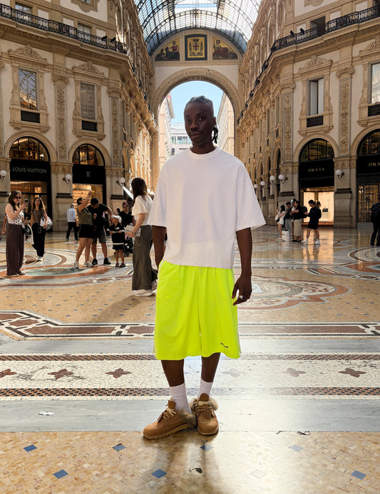 SST MESH SHORTS- Neon