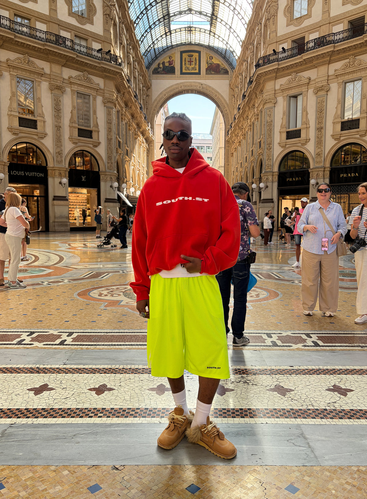 SST HOODY - Red