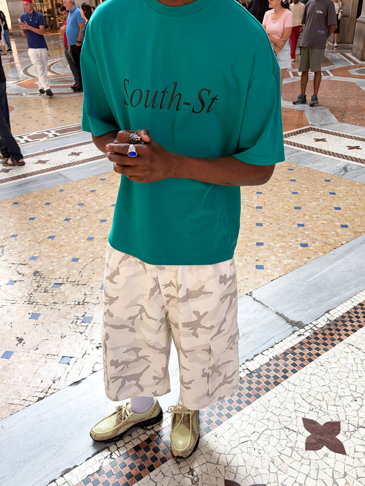 SUMMER TEE - Aqua