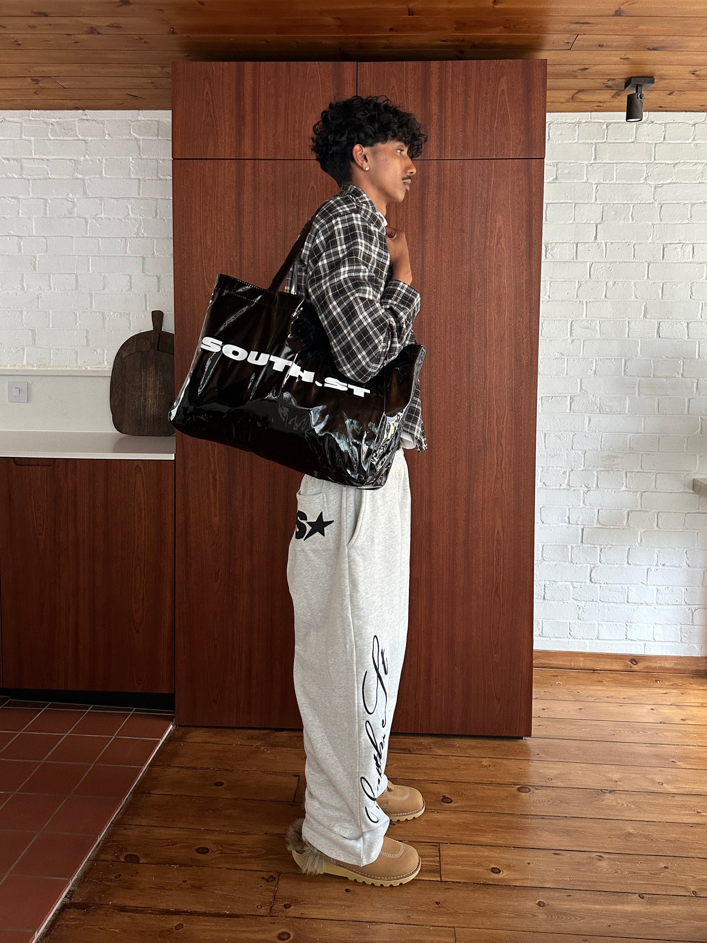 AW SIGNATURE SWEATPANTS - Marl Grey