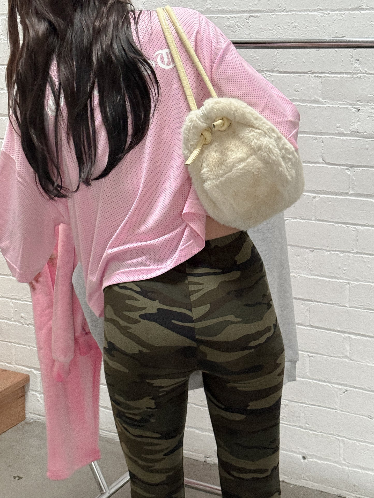 CASEY X SST MESH TEE - PINK