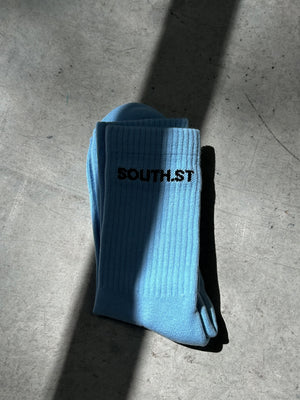 "CREW" SOCKS - Blue