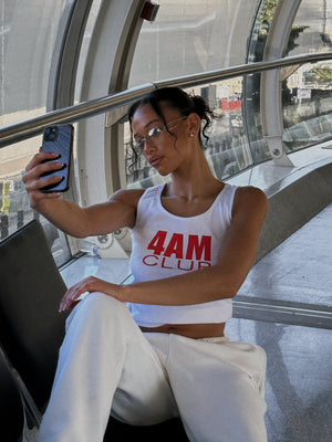 "4AM" SINGLET - Off White