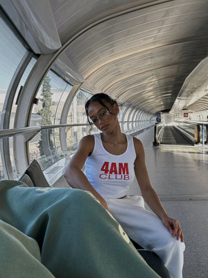 "4AM" SINGLET - Off White