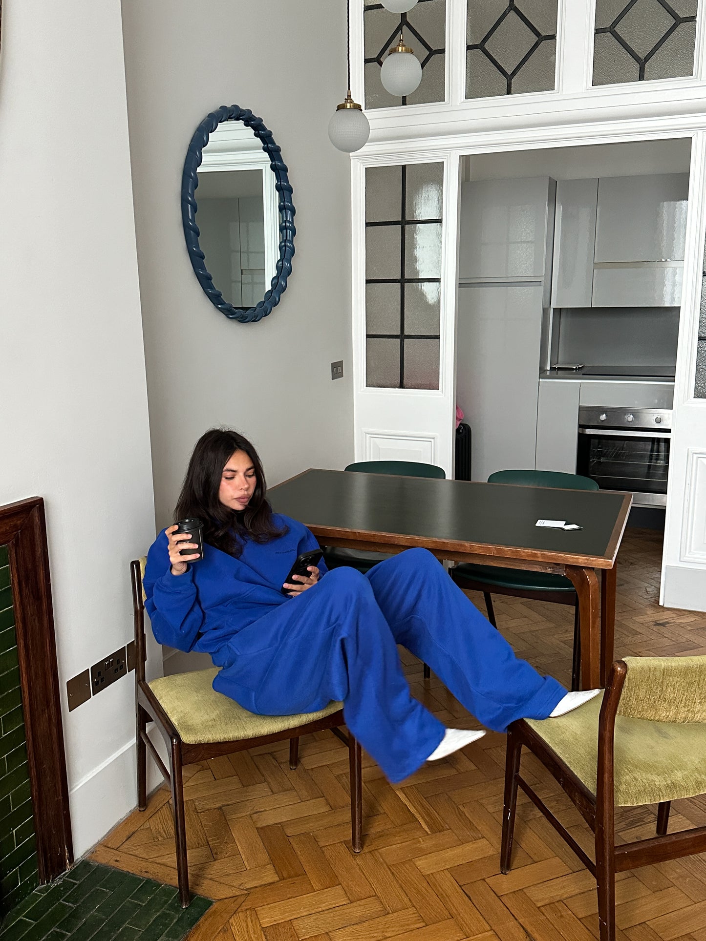 SIGNATURE SWEATPANTS - Blue