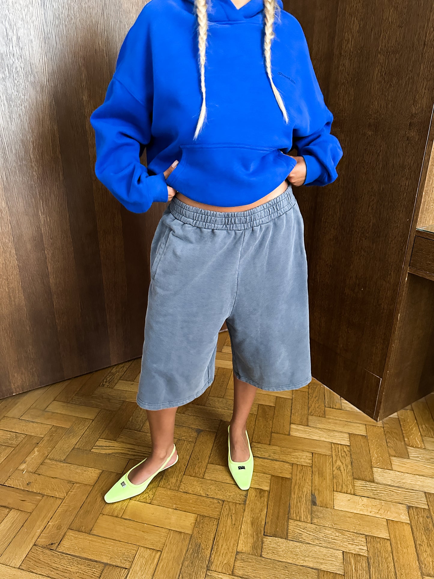 SIGNATURE HOODY - Blue
