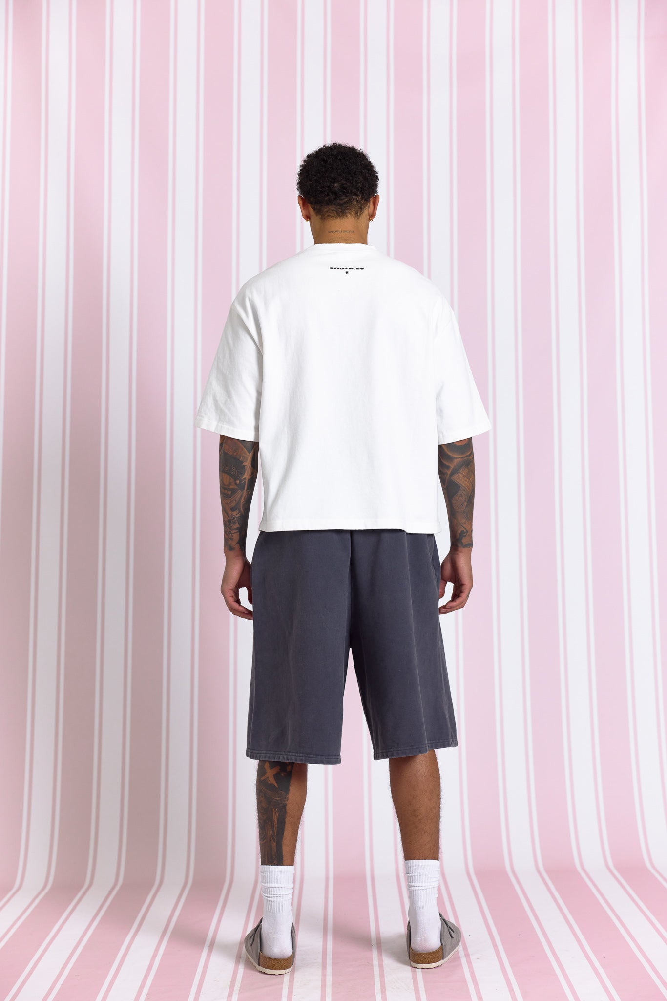 SST OVERSIZED SHORTS - Navy
