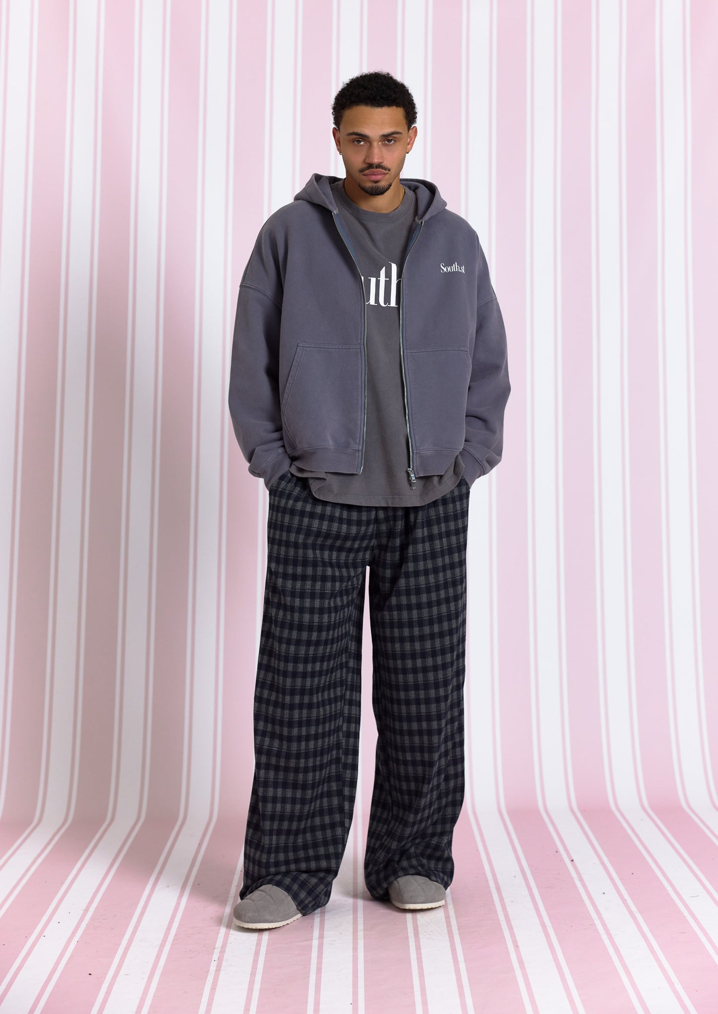 SST PLAID PANTS