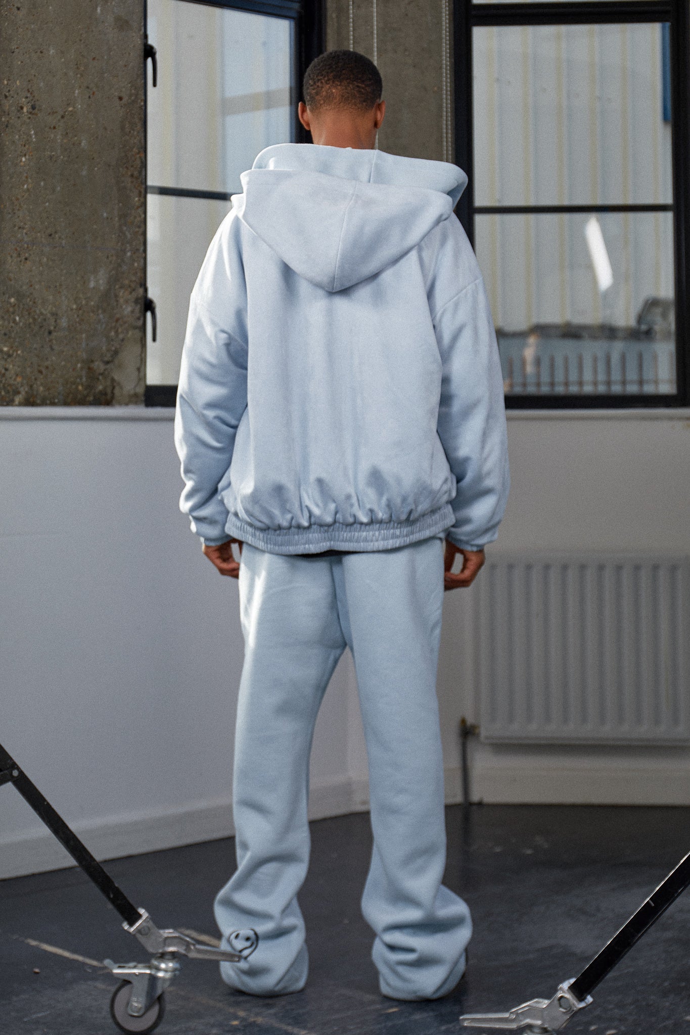 "COMPANY" REVERSIBLE JACKET - Blue