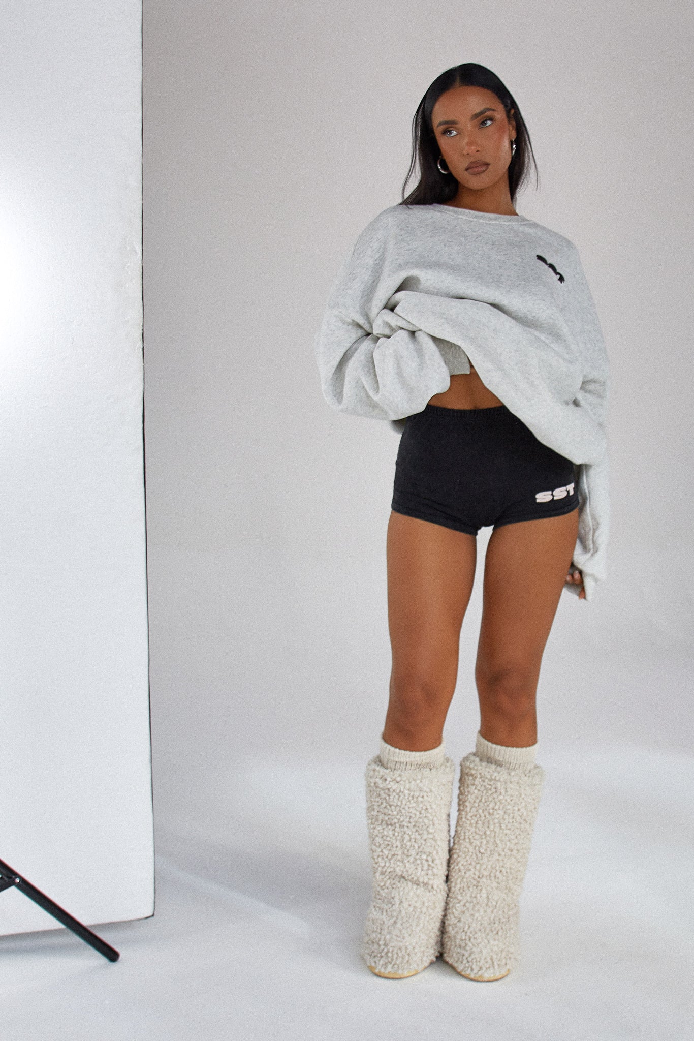 "SUNDAY" SWEATER - Marl Grey