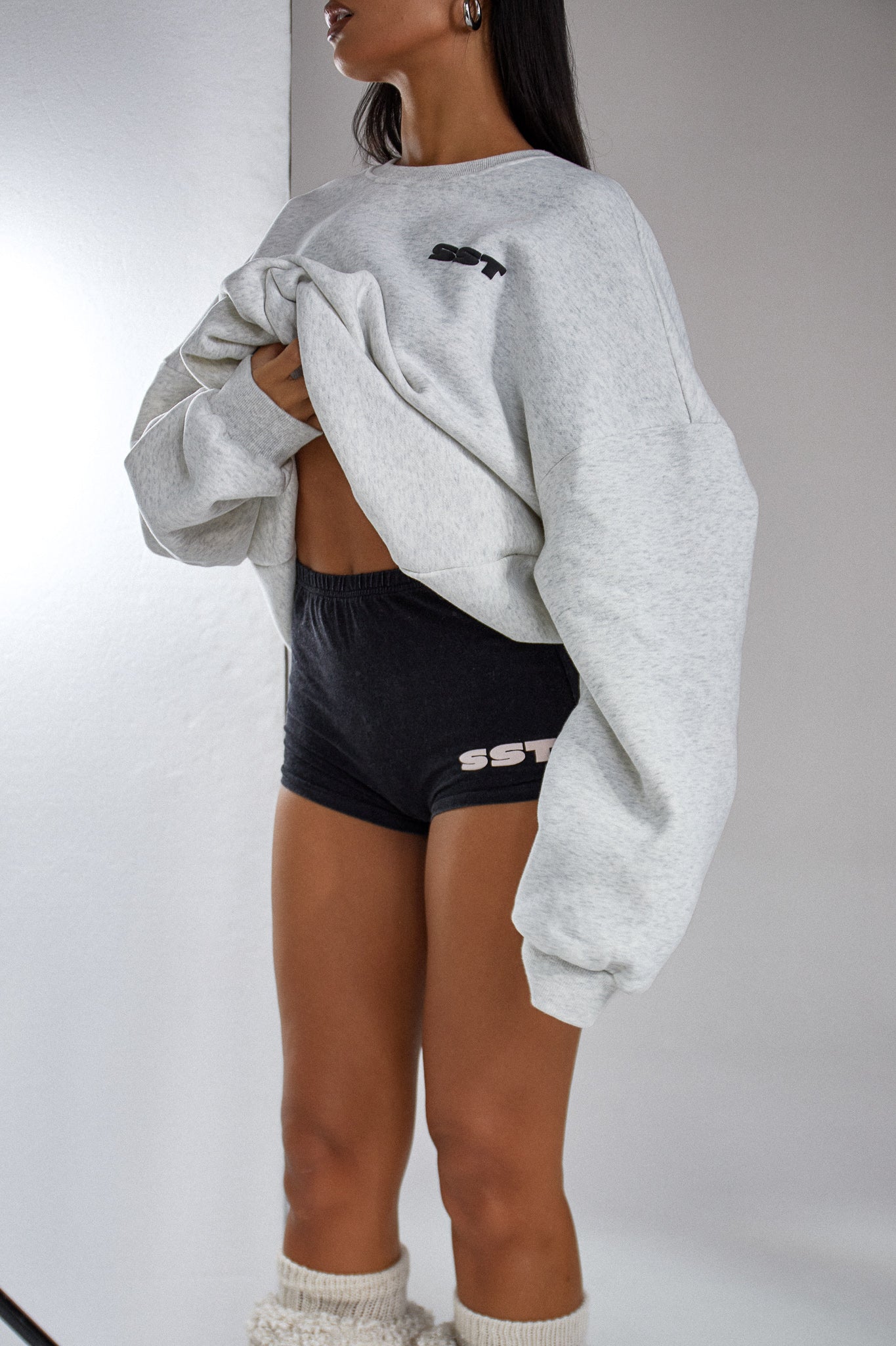 "SUNDAY" SWEATER - Marl Grey