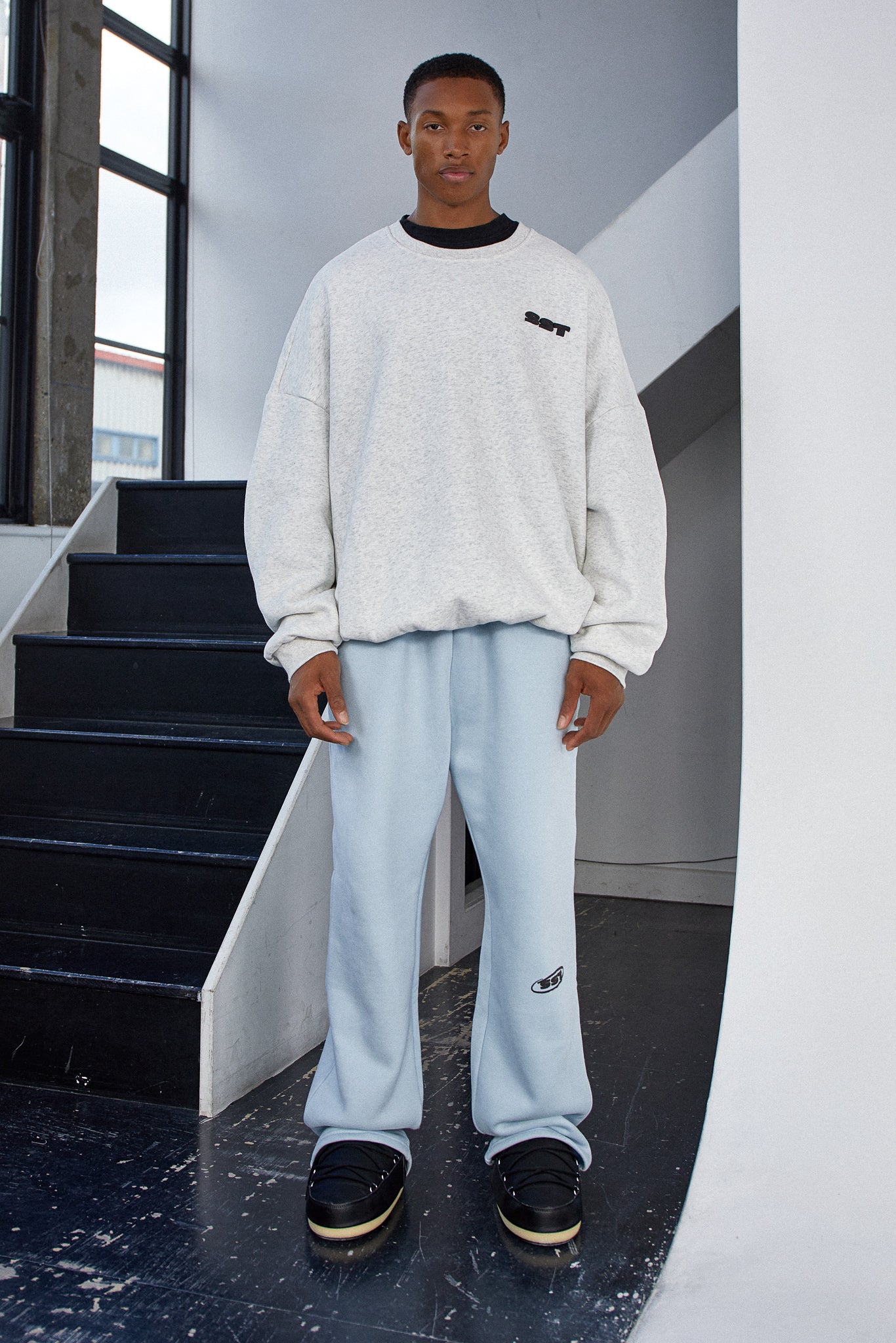 "SUNDAY" SWEATER - Marl Grey