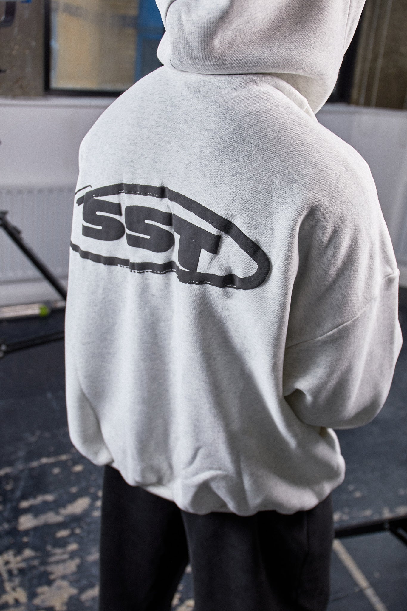 "SUNDAY" HOODY - Marl Grey