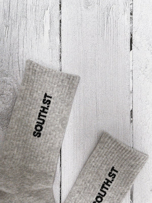 "CREW" SOCKS - Grey