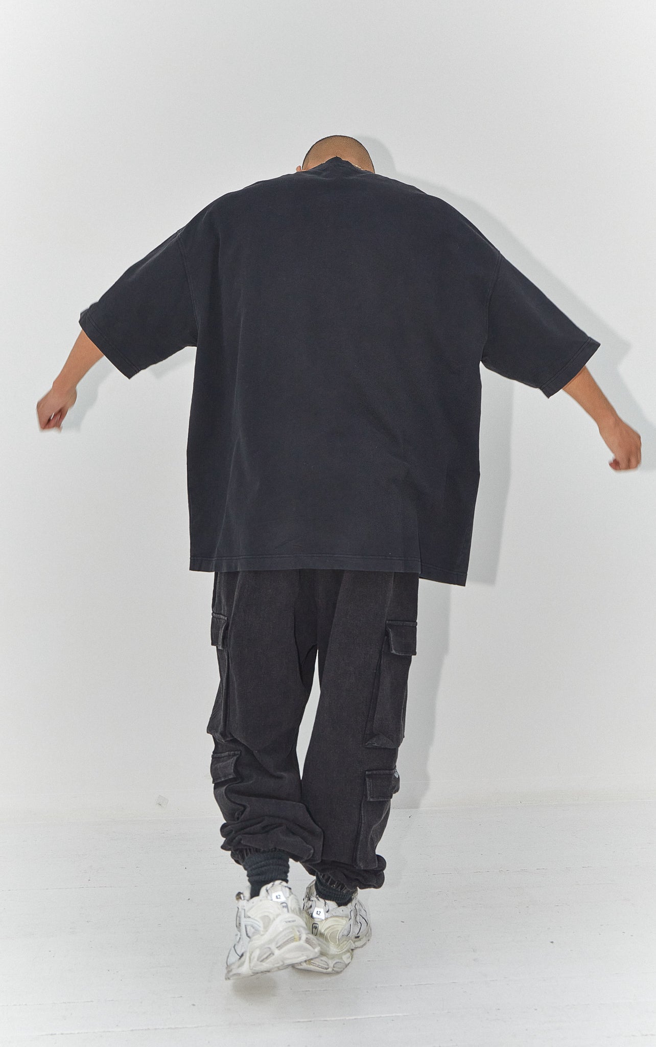 VINTAGE TEE - Washed Black